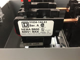 Square D 8911DPSG32V02 Enclosed Starter 600 Volts 120 volt coil