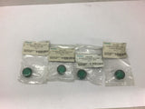 Siemens 3SB1910-0DE Illuminated Pushbutton Green Lenses --Lot of 4