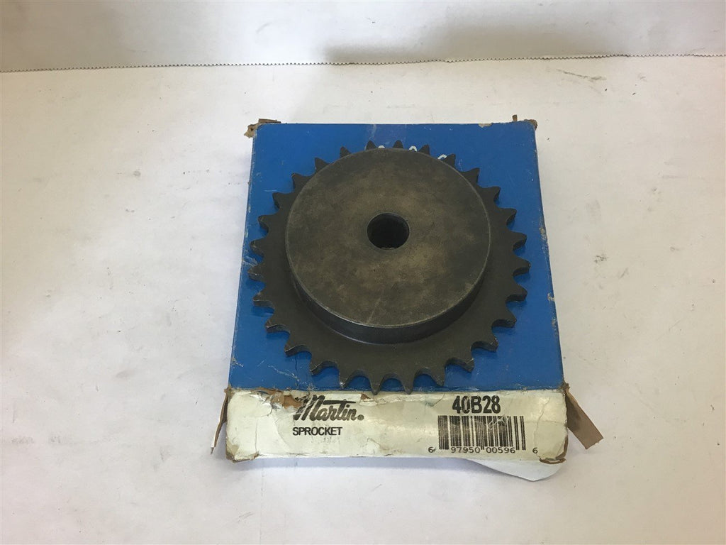 Martin 40B28 Sprocket 40 Chain 28 Teeth
