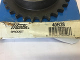 Martin 40B28 Sprocket 40 Chain 28 Teeth