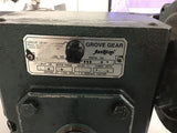 Grove Gear BMQ220-1 15:1 Ratio Left/Right Angle Gear Reducer 1.561 Input Hp