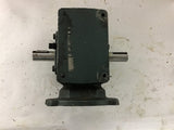 Grove Gear BMQ220-1 15:1 Ratio Left/Right Angle Gear Reducer 1.561 Input Hp