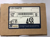 Topaz 458 1/2" Hit lock Connector Lot of 46