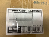 Dewalt 02821-PWR Zamac Nailin 1/4 x 1 1/2 (M) Lot of 100