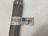 1"x 24" Braided Flex Hose