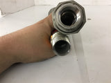32" long x 3/4" ID Braided Flex Hose