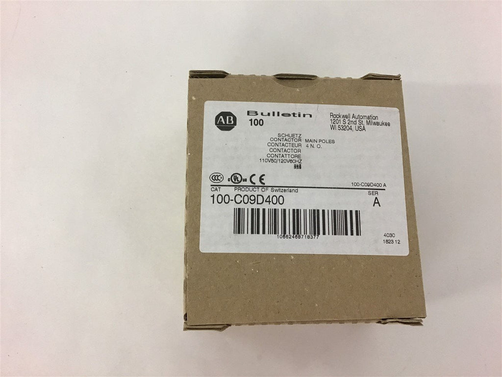 Allen-Bradley 100-C09D400 Contactor 120 Volt