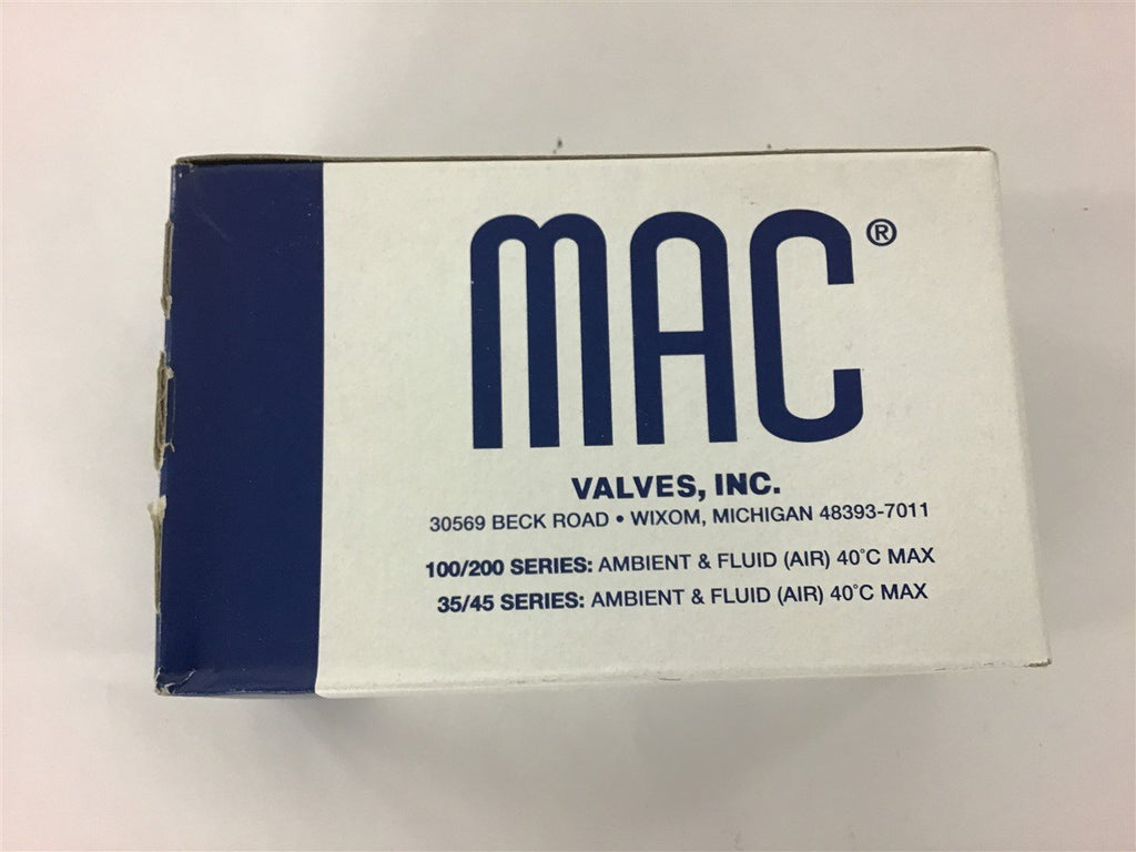 Mac 711C-12-PI-111AA Solenoid Valve