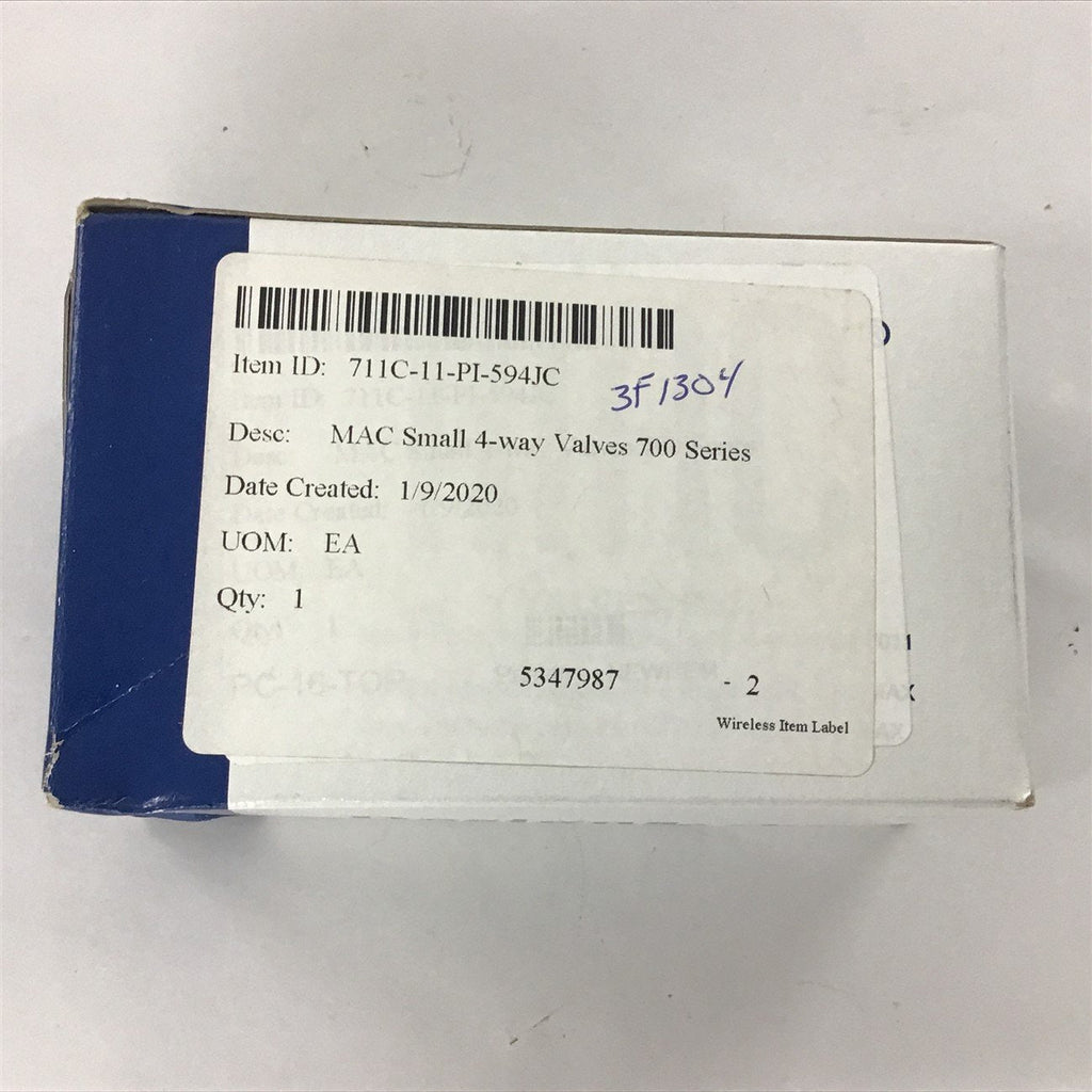 Mac 711C-11-PI-594JC Solenoid Valve