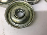 Conveyor Roller Bearing 7/169" Hex x 7/8" OD lot of 5