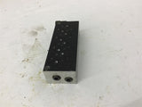 Pneumatic Manifold 4 1/4" Long x 3/4" Wide