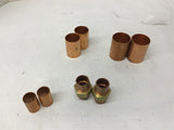 Copper Fittings Assorted Lot of 8
