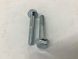 M8-1.25 x 50mm Zinc Finish DIN 6921 Class 8.8 Hex Flange Bolt lot of 100