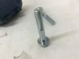 M8-1.25 x 50mm Zinc Finish DIN 6921 Class 8.8 Hex Flange Bolt lot of 100