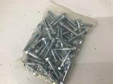 M8-1.25 x 50mm Zinc Finish DIN 6921 Class 8.8 Hex Flange Bolt lot of 50