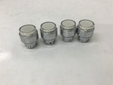 Illuminated Push Buttons Lot of 4