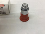 Lovato 8 LM2T B6644 Mushroom Push Button Red