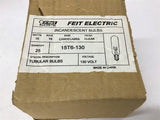 Feit Electric 2.875-in T6 Soft White Dimmable Model #BP15 Light Bulbs Lot of 25