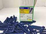 Powers 11 Tapper+ Concrete Anchors 1/4" x 2-1/4" Lot of 100