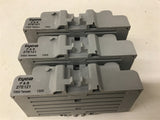 Tyco 27E121 Relay Socket 15A 300V 11 Blade Lot of 3