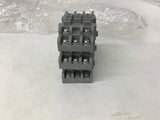 Tyco 27E121 Relay Socket 15A 300V 11 Blade Lot of 3