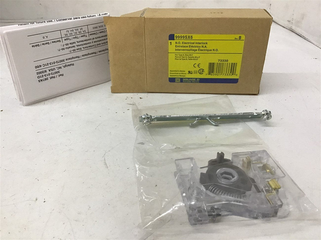 Square D 9999 SX-6 Electrical Interlock