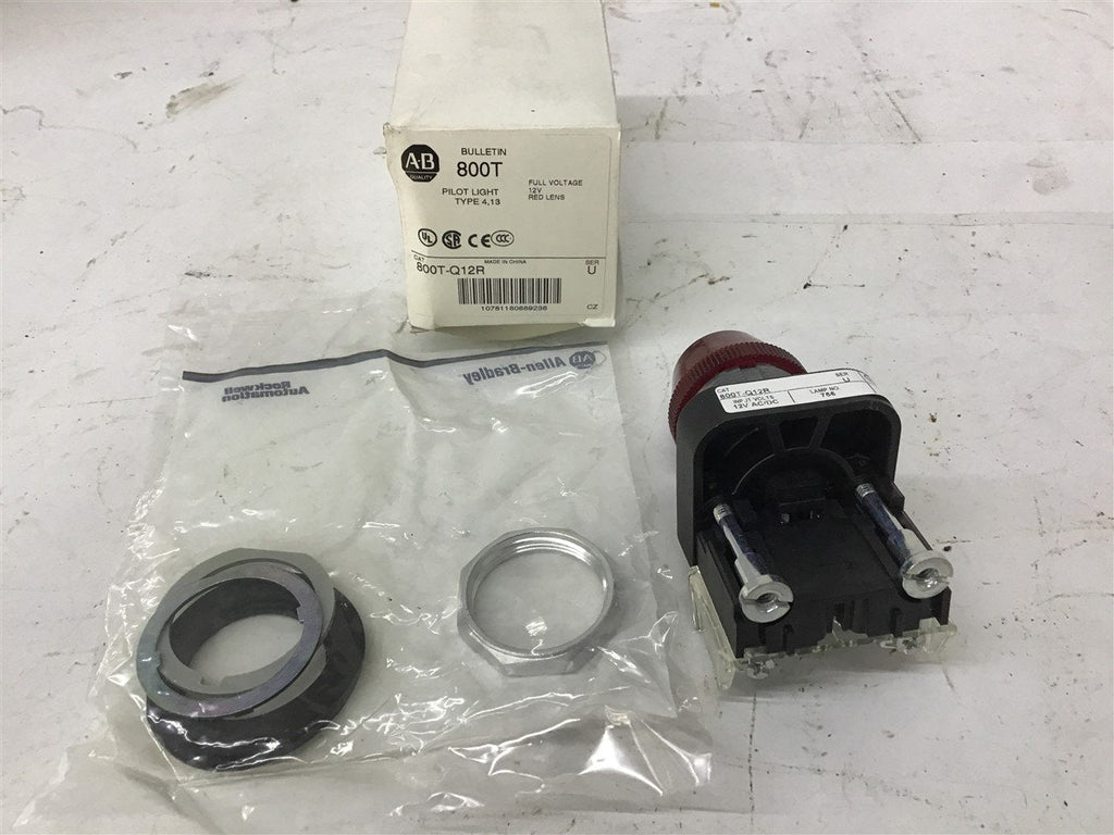 Allen Bradley 800T-Q12R Pilot Light