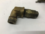 Pneu-Trol 1272 Fitting 1/2" x 1 7/6" Elbow Lot of 2