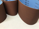 240 Grit Belt Sandpaper AA-240 3" Wide x 79" Long Lot Of 5