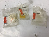 Cutler Hammer E30KF30 Amber Lens Cover - Lot Of 3