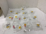 Cutler Hammer E30KK30 Pair Of Amber Lens Covers Lot Of 13