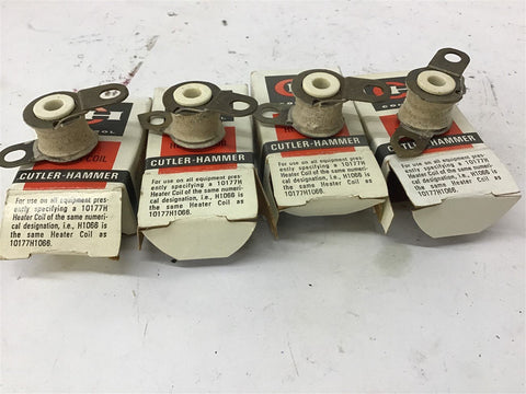 Cutler Hammer H1017 Overload Heater Element Lot Of 4