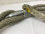 Rope With Hook Clips 22ft x 5/8"