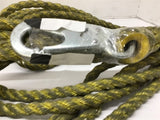 Rope With Hook Clips 27' x 1/2"