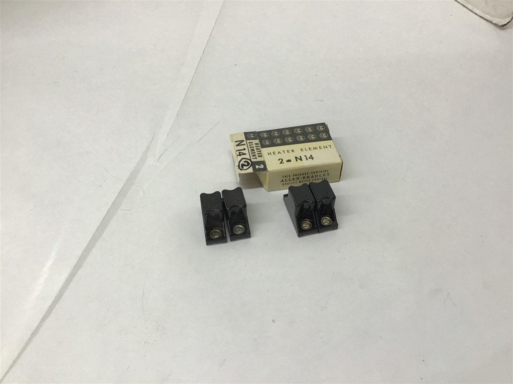 Allen-Bradley N14 Overload Heater Element Lot Of 4