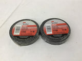 3M Temflex Friction Tape 3/4" x 60' Lot Of 2