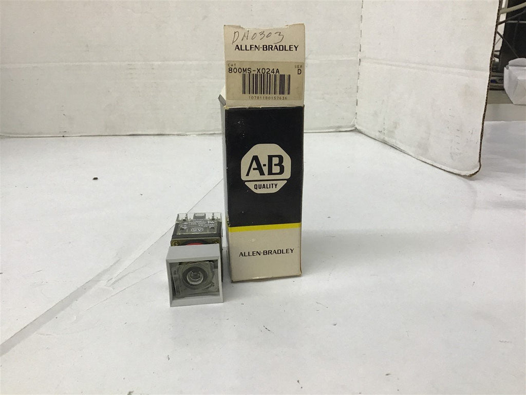 Allen Bradley 800MS-X024A Illuminated Push Button
