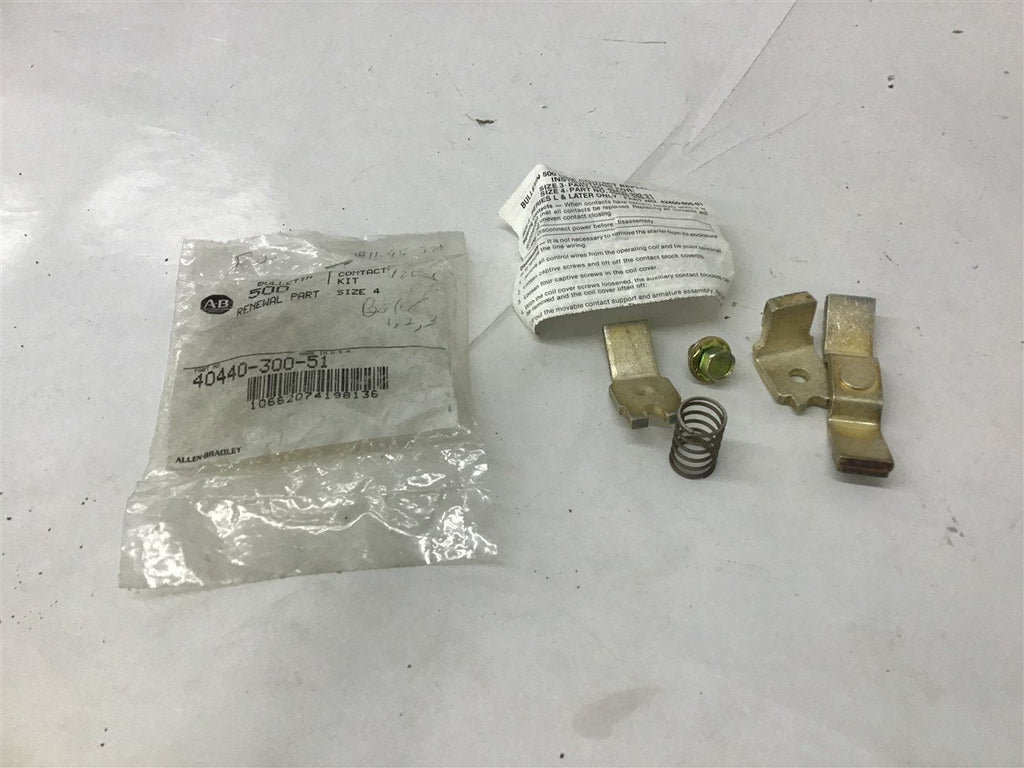 Allen Bradley Size 4 40440-300-51 Contact Kit