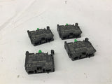 Allen Bradley 800F-X10 Contact Block Lot Of 4