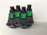 Allen Bradley 800F-X10 Contact Block Lot Of 4