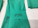 Nitrile 37-155 Size 7 Chemical Resistant Gloves Lot Of 7 Pair