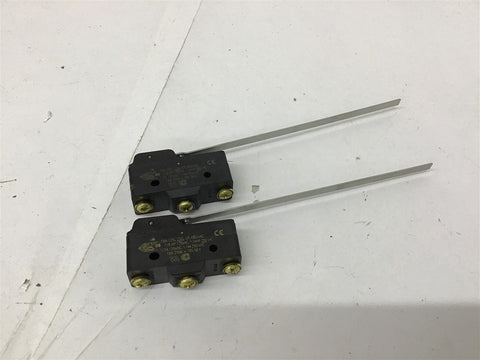 Honeywell BZ-2RW863-A2 Micro Switch 6" Lever Lot Of 2