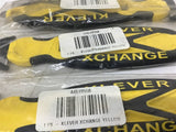 Uline Deluxe Klever X Change Dual Sided Yellow Lot Of 3