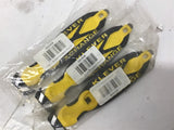 Uline Deluxe Klever X Change Dual Sided Yellow Lot Of 3