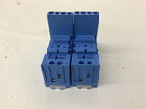 Finder Type 94.04 14 Pin 10 A 250V Relay Socket Lot Of 2
