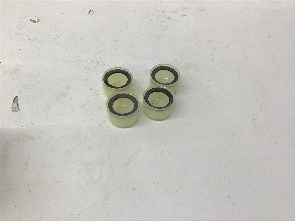 Cutler Hammer 10250TC6N 30mm White Lens Cap Lot Of 4