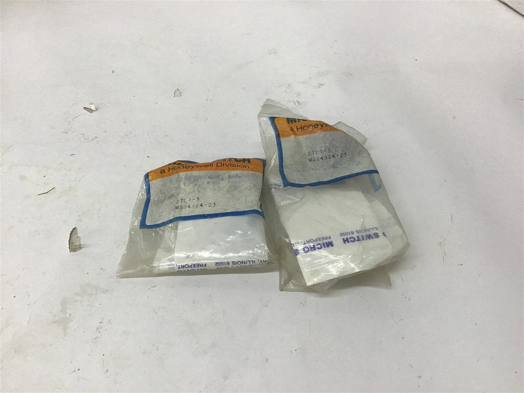 Honeywell 2TL1-3 Toggle Switch Lot Of 2