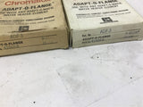 Chromolox ADF3 Adapt-O-Flange Lot Of 2