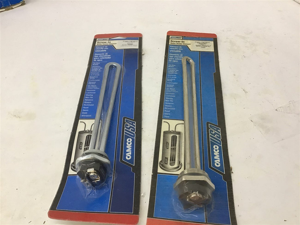 Camco 02243 Water Heater Element Lot Of 2
