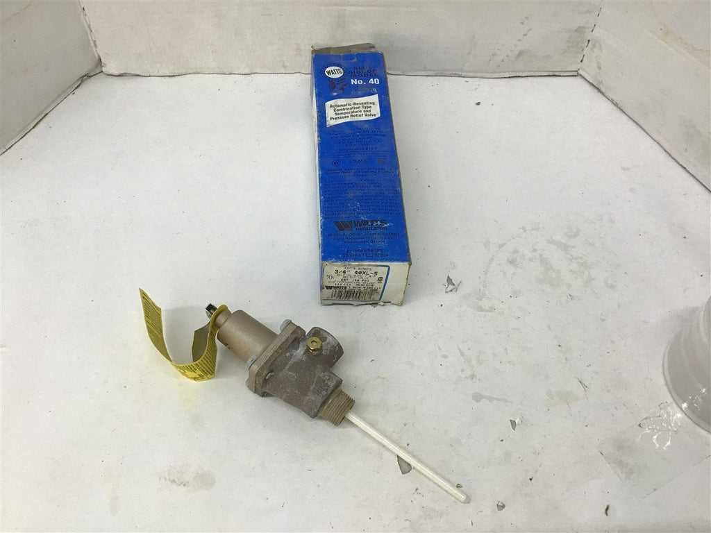 Watts 015673 40XL-5 3/4" Self Closing T & P Relief Valve 150 PSI